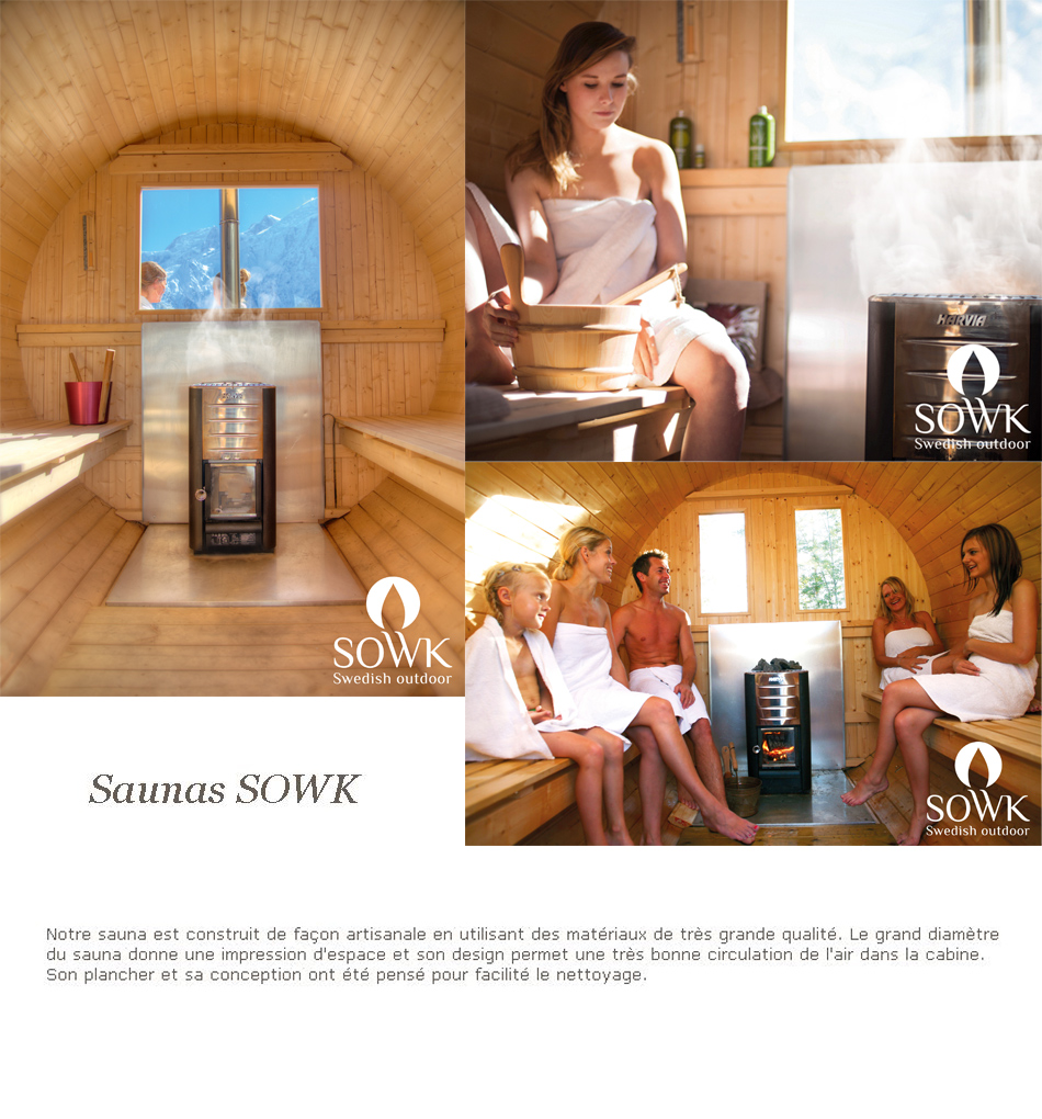 sauna sudois sowk